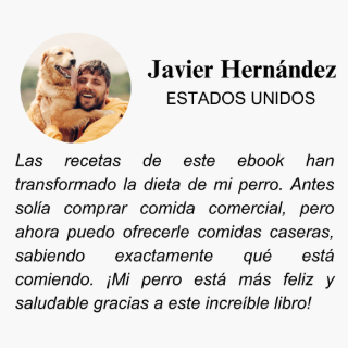 Testimonio perro activo Max