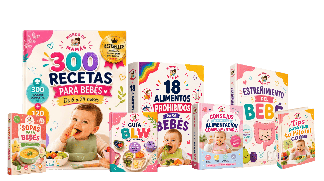 300 Recetas para Bebés y materiales complementarios