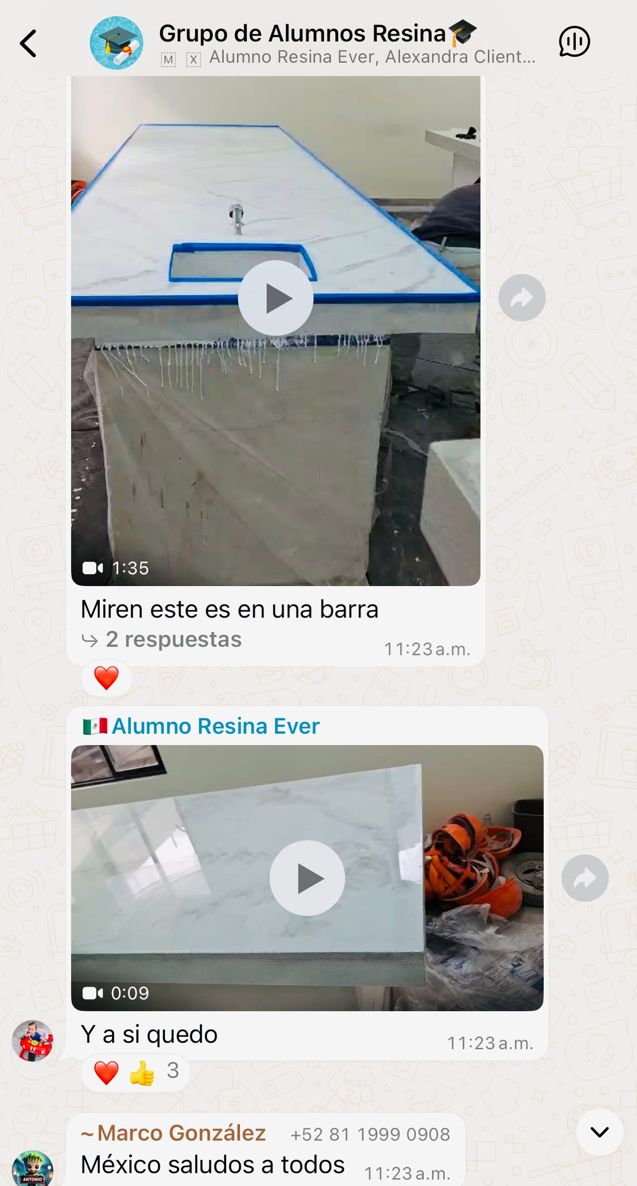 Grupo de alumnos